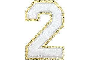 GYGYL 3PCS Penn State Patch, Iron on Large Size Number 2 Patches...