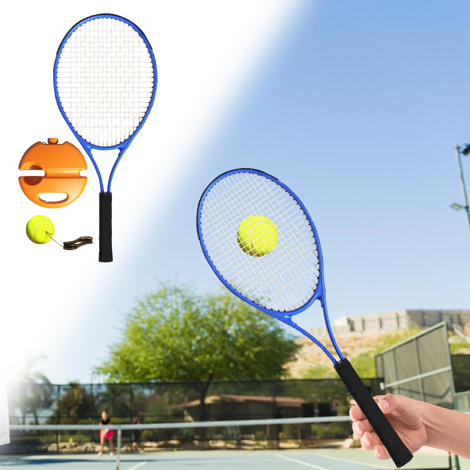 Pallina per Allenamento Individuale per Adulti con Corda, Dispositivo di Allenamento Tennis per Esercizi All'aperto