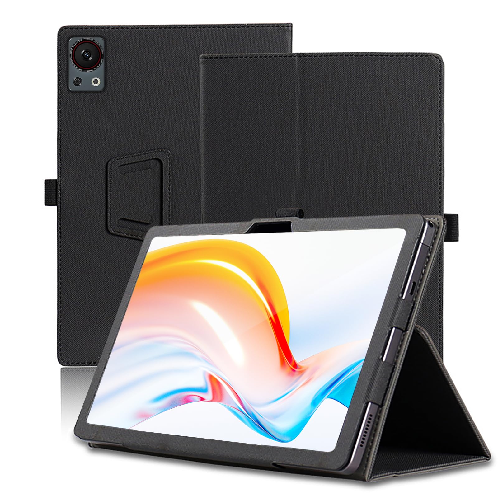 Hülle Für DOOGEE T30SE Tablet 11 Zoll – Schwarze Silikonhülle Mit Standfunktion & Kinderschutz