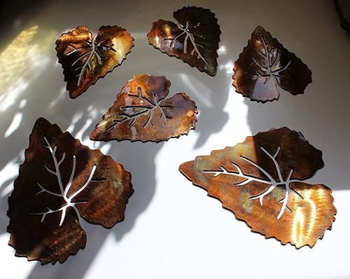 Miniatura 3 de METAL ART ASPEN LEAVES 6