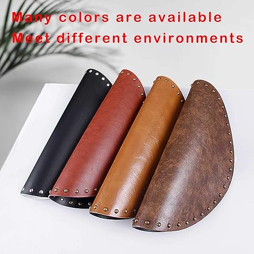 Miniatura 5 de Juego de 2 manteles individuales de piel sintética, 15 pulgadas, impermeables, resistentes a las manchas, resistentes al calor, manteles de