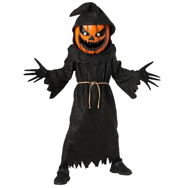 Foto 7 de 8 de Morph Disfraz Calabaza Niño, Disfraz Halloween Niño, 7-9 años