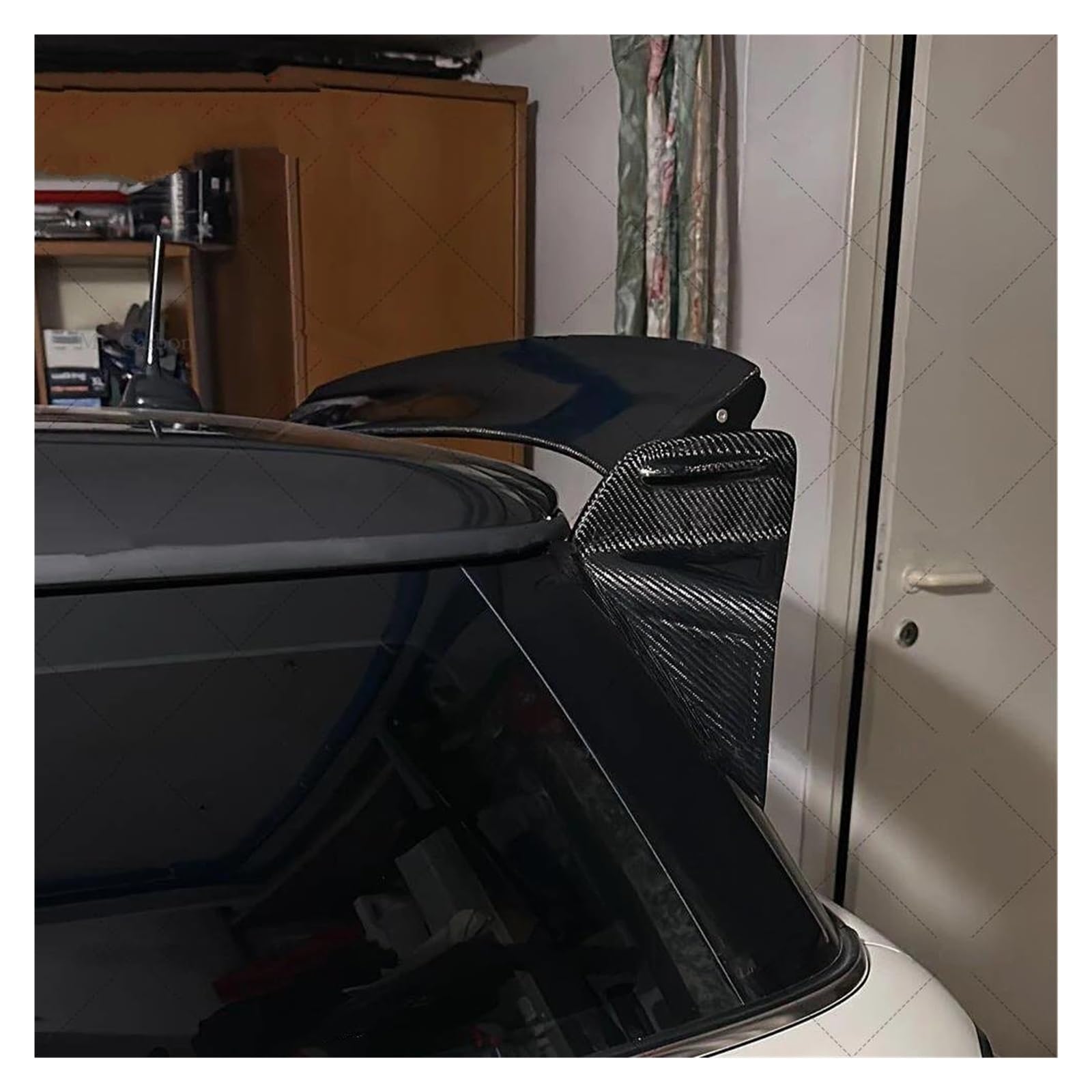 Amazon | リアウィング ミニ R53 カーボンファイバーガラスルーフ 
