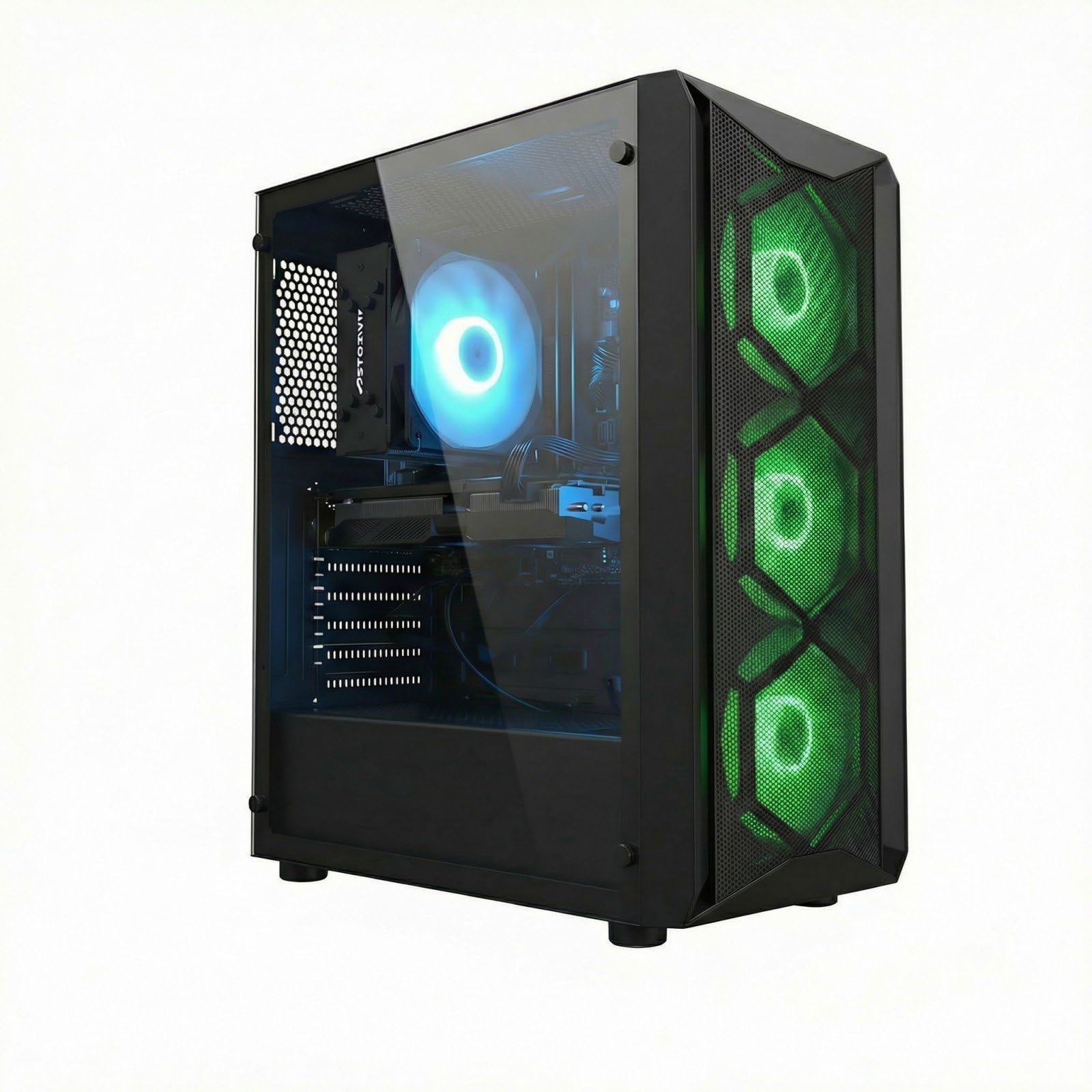 STGsivir PC Gaming, Ordenador de Sobremesa Gaming, Core i7 hasta 3.9 GHz, Nvidia RTX 3050 6GB GDDR6, 16GB RAM, 512GB SSD, WiFi 6, BT 5.0, Windows11 Pro