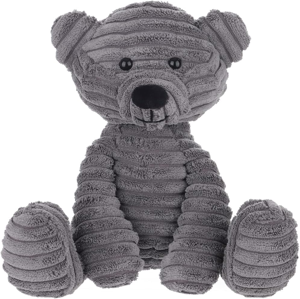 Apricot Lamb Toys Plush Corduroy Teddy Bear Stuffed Animal Soft Cuddly Perfect for Child (Beige Bear,8.5 Inches)