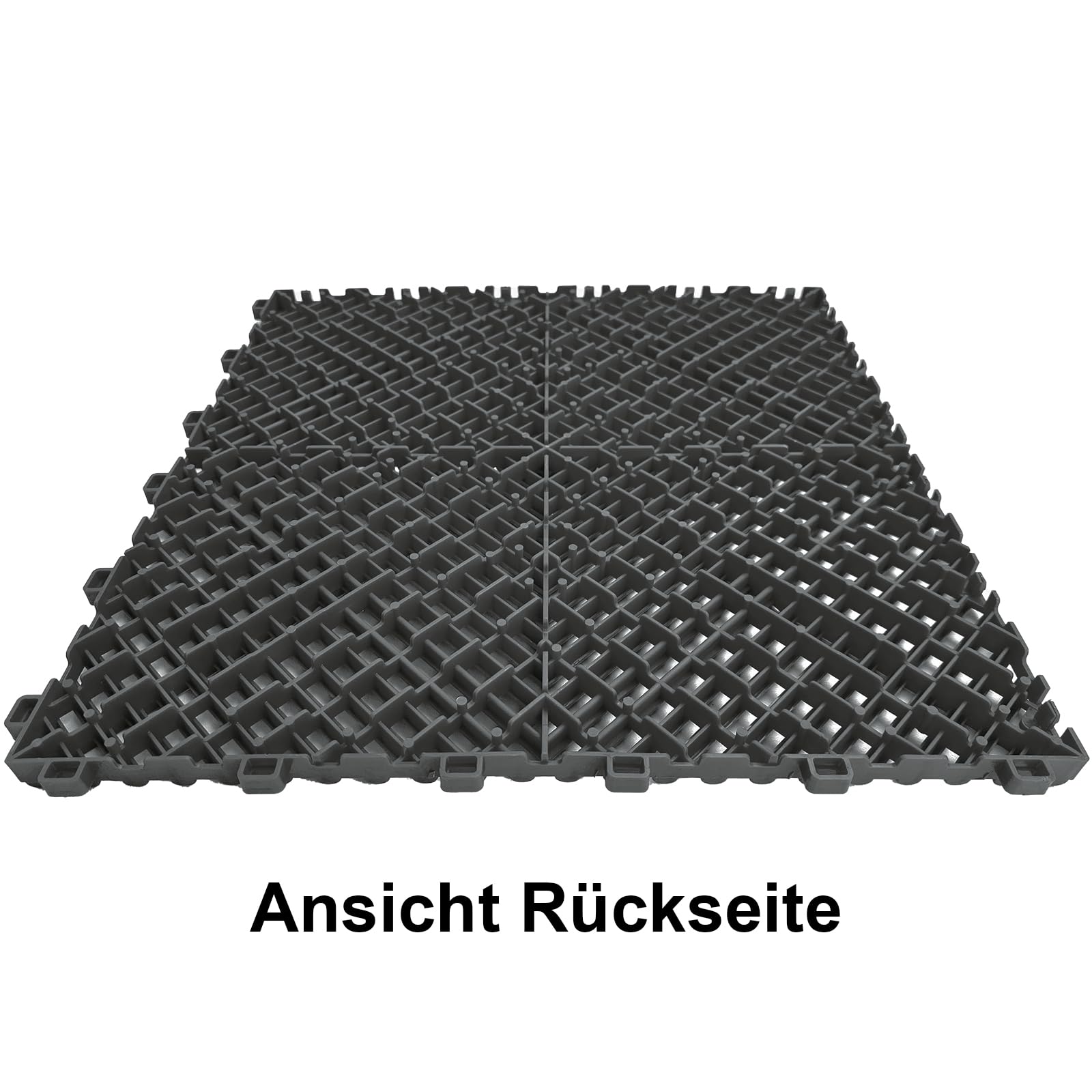 Performance Bodenfliesen Garagenboden Floor 2,8mx5,6m Grau Blau Set3