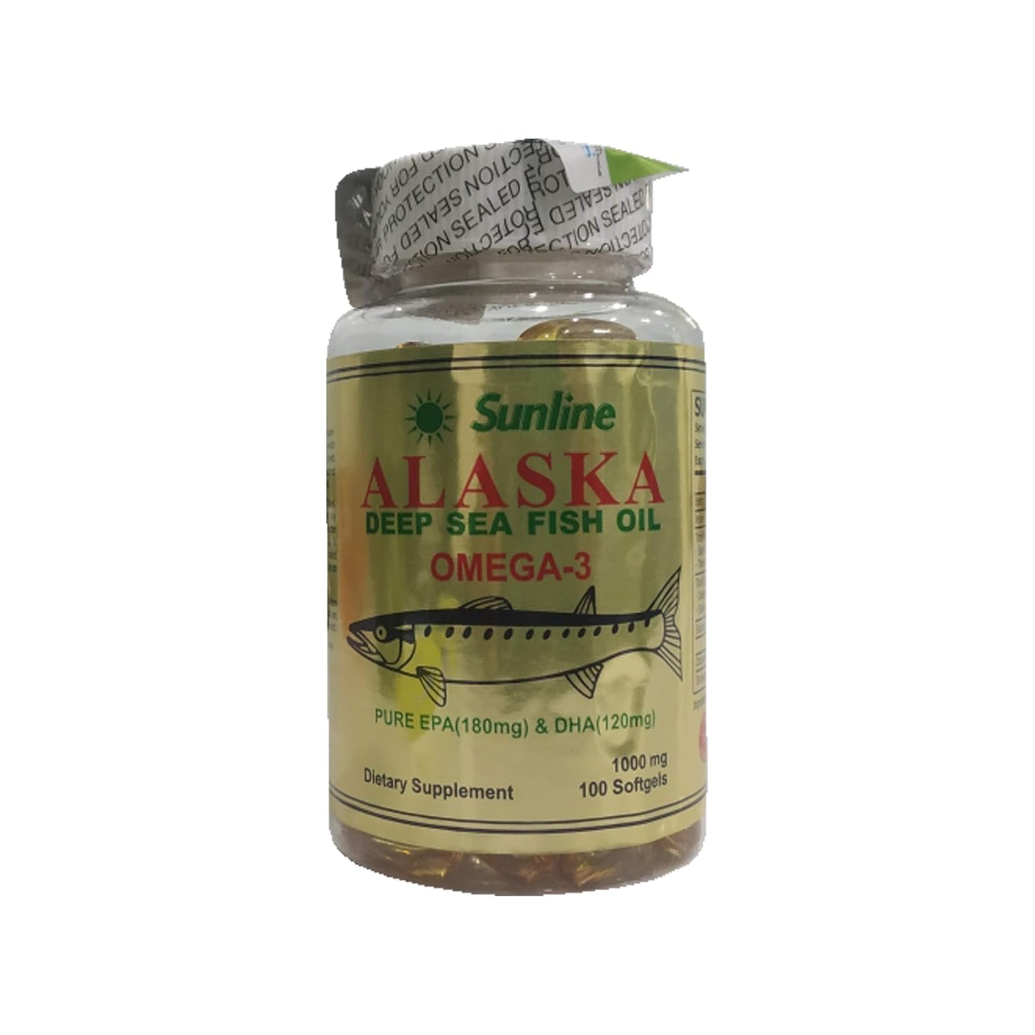 Sunline Alaska Deep Sea Fish Oil Omega Pack of Softgel Amazon.in