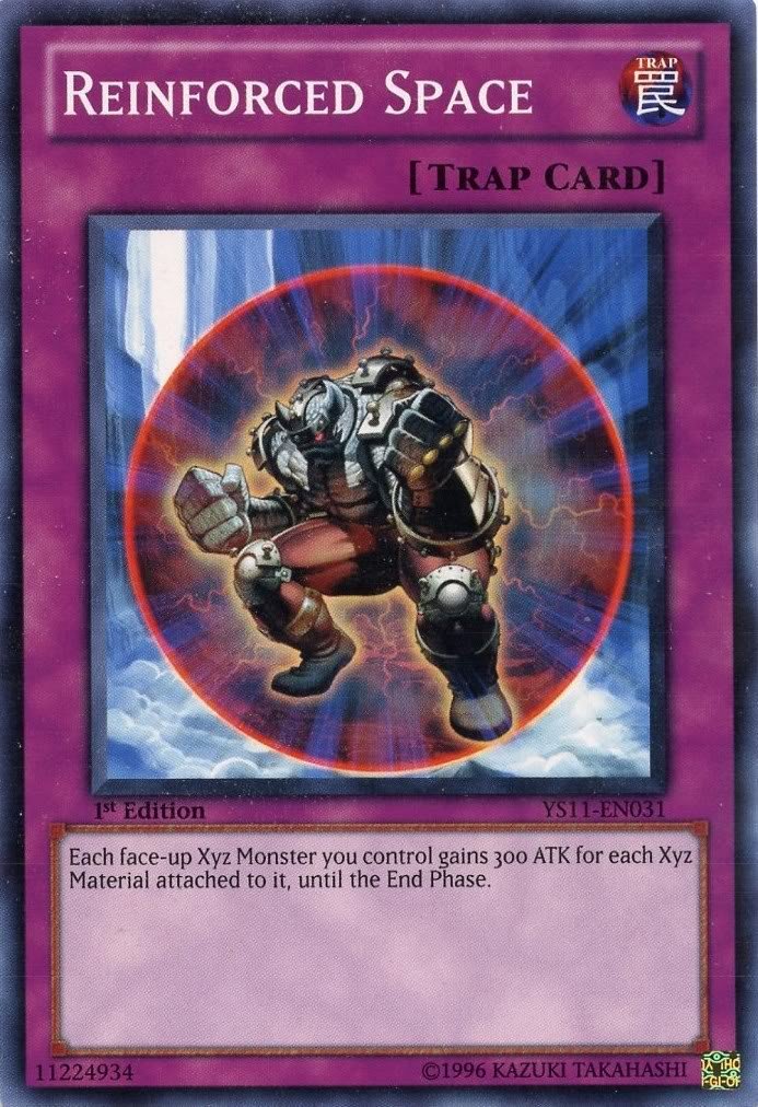YU☆ Amazon.com: Yu-Gi-Oh! - Reinforced Space (YS11-EN031