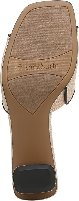 Franco Sarto womens Linley Heeled Slide Sandal