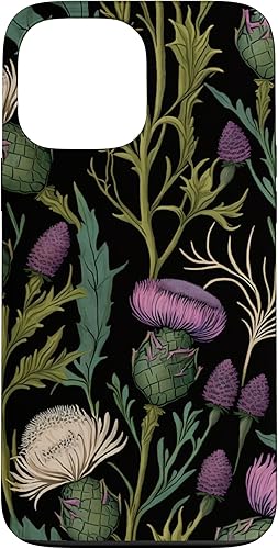 Funda para iPhone 13 Pro Max Wildflowers and Thistles Nature Lover