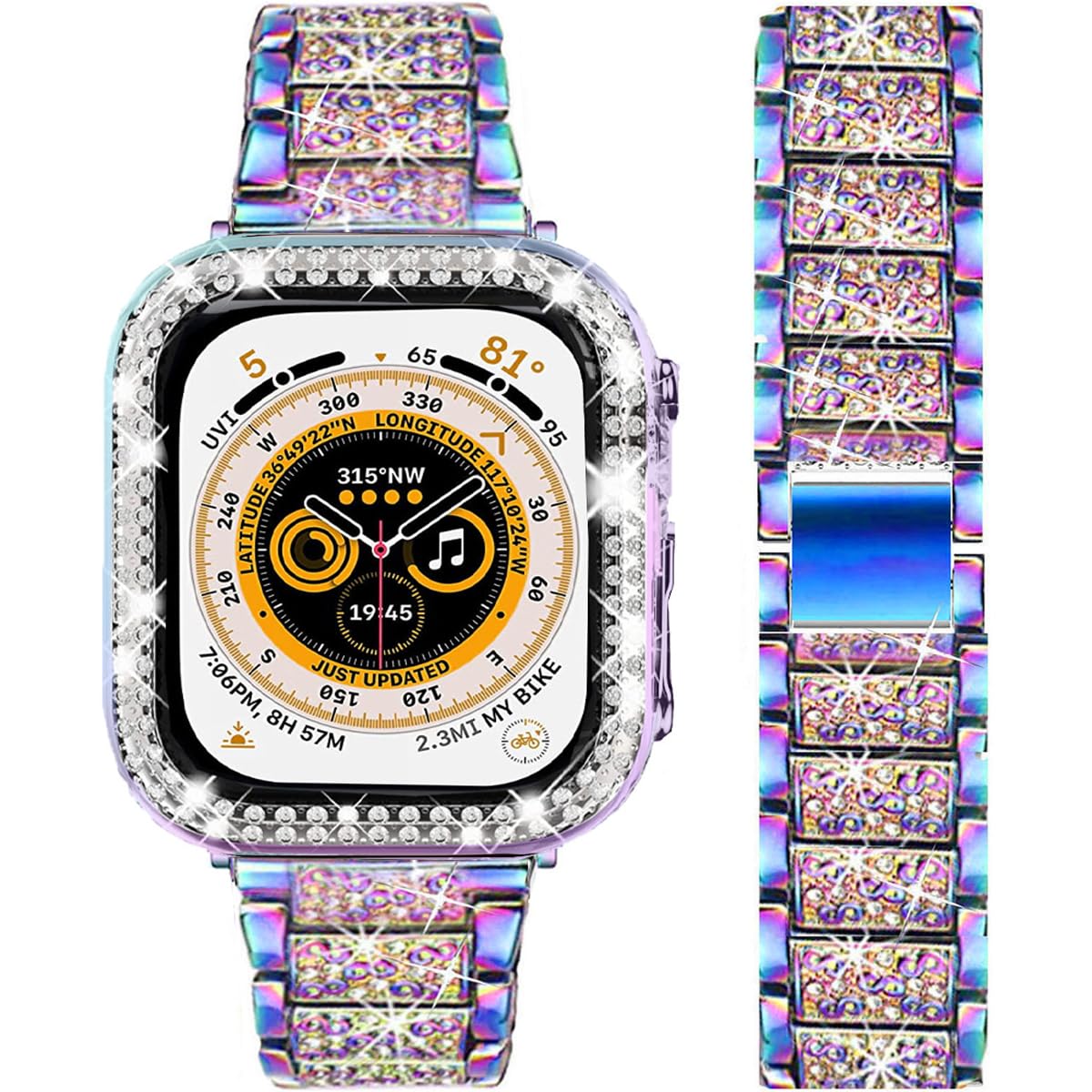Amazon.com: DEALELE Bands Compatible with Apple Watch Ultra  display picture 1