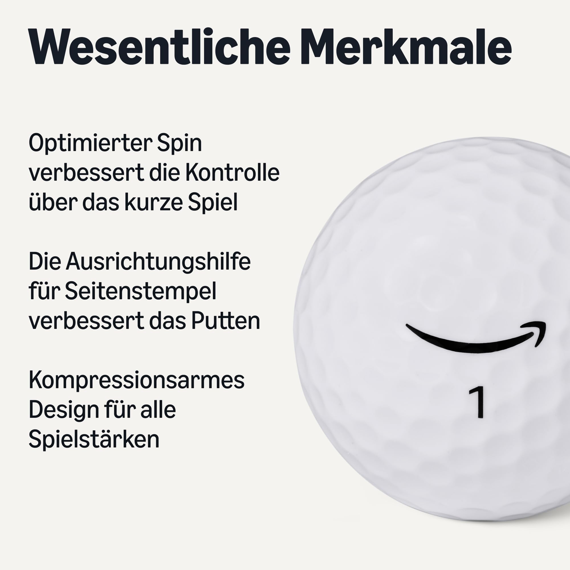 Amazon Basics Core Soft Golf Balls, 12-Pack