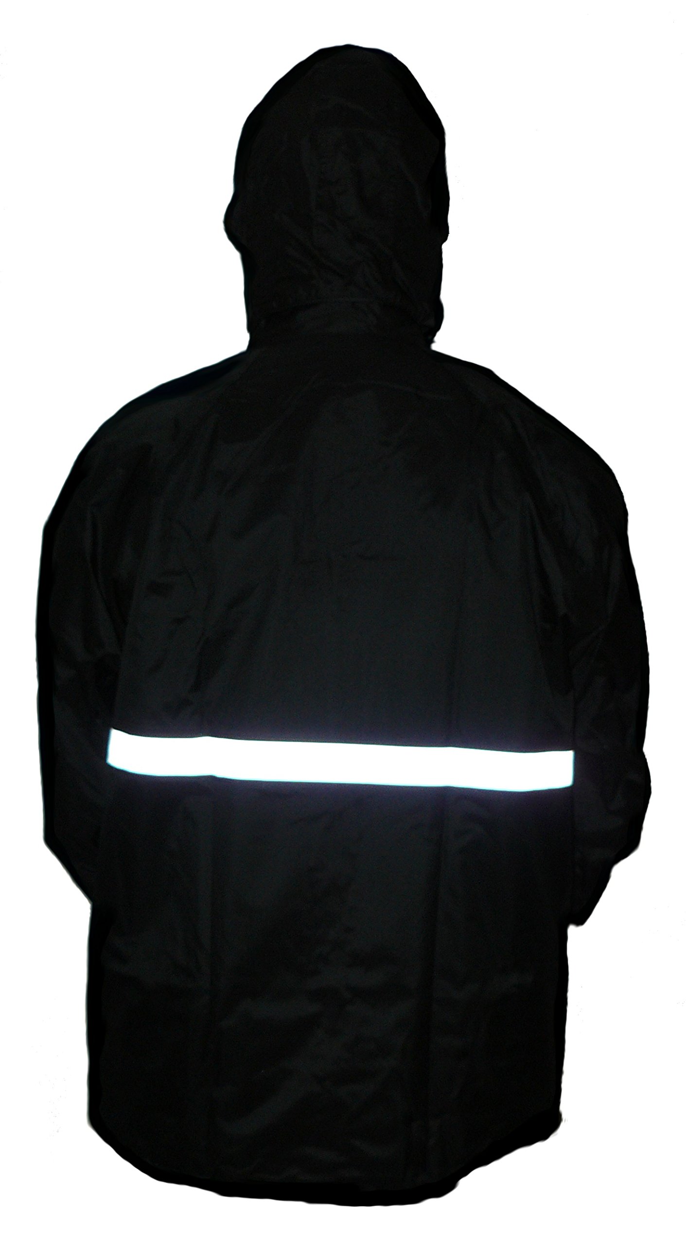 Combinaison Imperméable de moto, combinaison de pluie, 2 pièces, noir, RK, Taille: 4XL