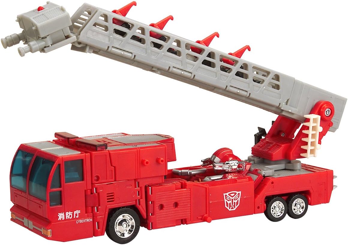 Super Brands Hasbro Transformers RID Robots in Disguise Deluxe Electronic Light & Sound Optimus Prime Fire Truck (2001