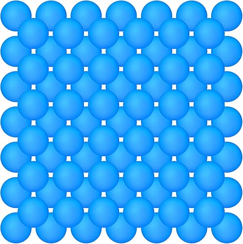 Paquete de 100 pelotas de tenis de mesa, pelotas multicolor de 1.575in, bolas de plástico de 1.575in, bolas de cerveza de 1.575in, bolas pequeñas a