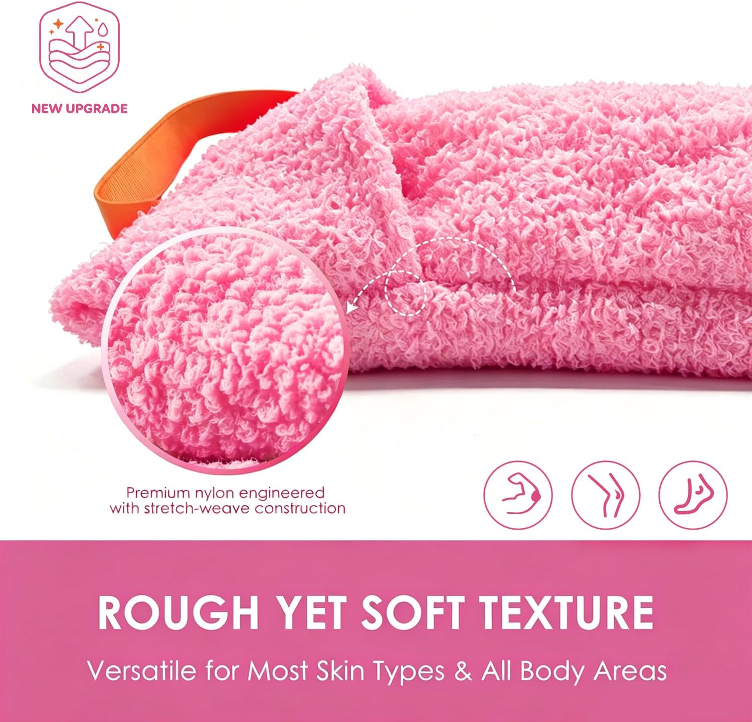Exfoliating Soap Saver Bags for Soap Bars, Bar Soap Scrubber Pouch