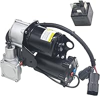Vista 1 de LR023964 Bomba de compresor de suspensión neumática con relé compatible con Land Rover LR3 2005-2009 LR4 2010-2013 para Range Rover Sport 2006-2013