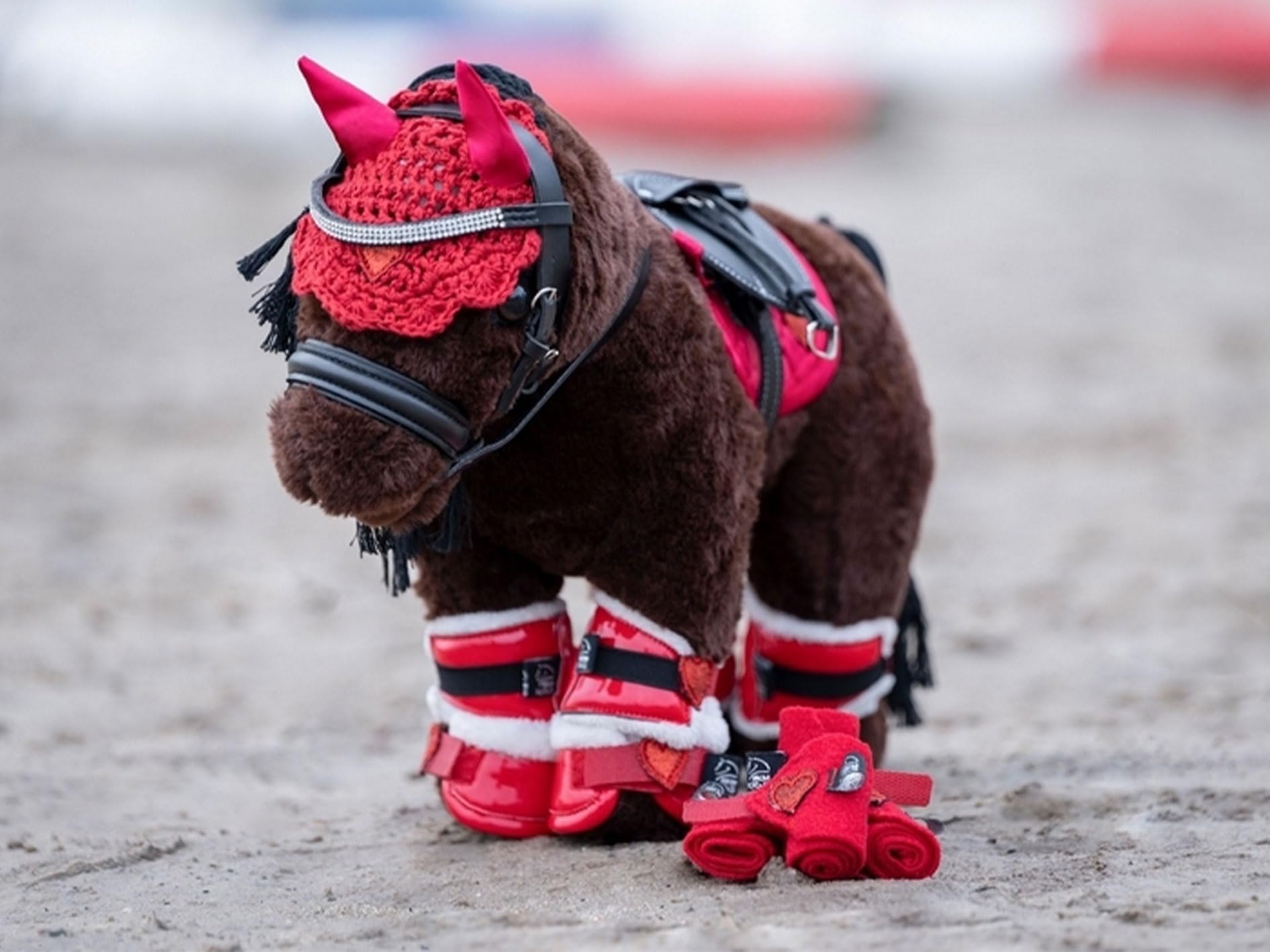 HKM Cuddle Pony Riding Set