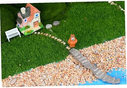 Miniatura 5 de TOSSPER 2 piezas miniatura de resina puente escalera jardín hada ornamento para maceta planta hogar bonsái decoración artesanal