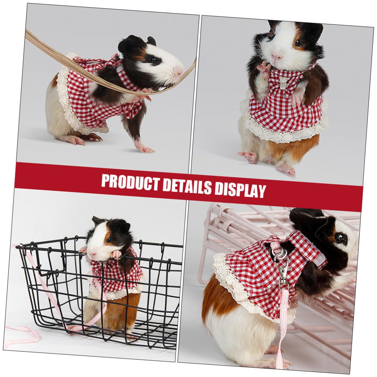Yardwe Set Da 5 Pezzi Per Piccoli Animali E Guinzaglio Di Trazione Per Furetti E Gattini Design Robusto E Confortevole