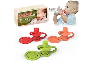 Silicone Water Bottle Top Spout: No Spill Bottle Spout Adapter for Kids Baby Toddler