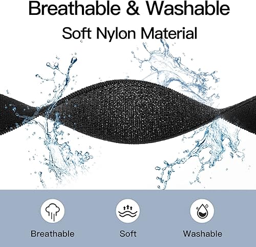 Miniatura 3 de Bolesi Paquete de 3 correas de reloj compatibles con Garmin Fenix 5 de 0.866 pulgadas de nailon elástico, correas deportivas ajustables para Garmin