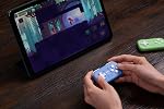 8Bitdo Micro Bluetooth Gamepad Pocket-sized Mini Controller for Switch/Switch 2, Android, and Raspberry Pi, Supports Keyboard Mode (Blue)
