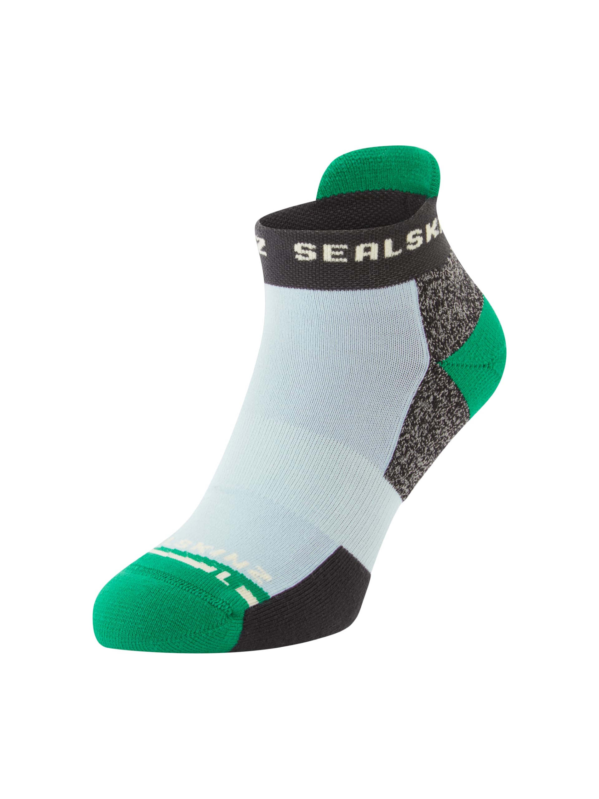 Sealskinz Unisex Blue Pedham Anti-Blister Anklet Running Sock