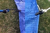 Vista 6 de Honbay 12 clips de lona para toldo, abrazadera para tienda de campaña, clips de camping