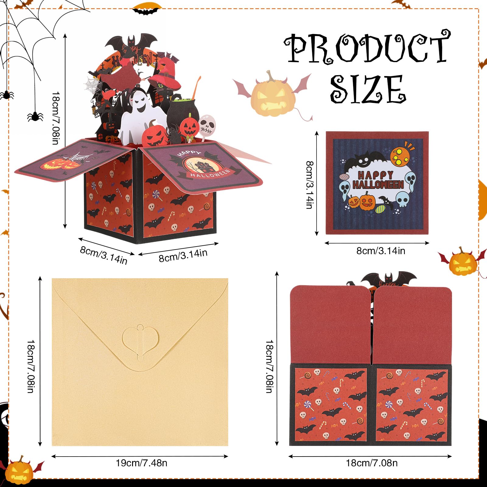 Halloween Explosion Box Birthday Card Explosion Box Birthday