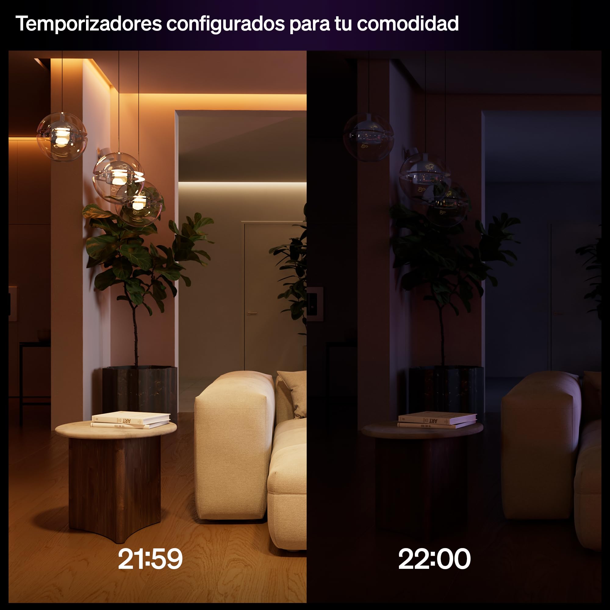 Philips Hue Interruptor On/Off con Cable, 1 Ud, 1 Canal, Convierte Luz no Inteligente en Inteligente, Temporizadores/Programas, Conexión Fiable, Aplicación, Voz, Apto Apple Home, Google Home, Alexa