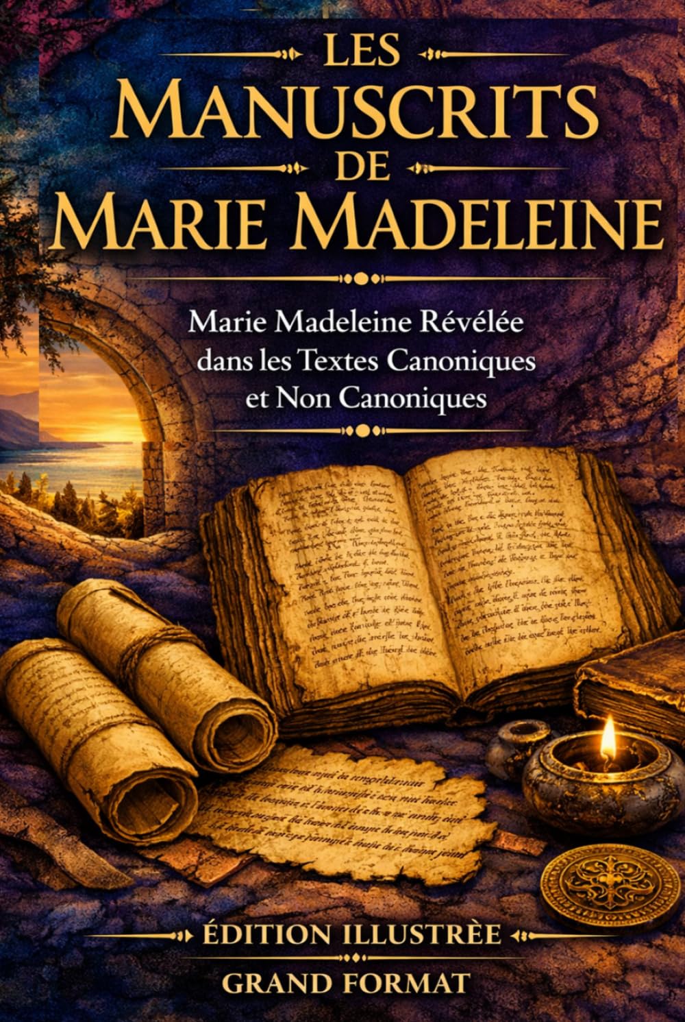 Les manuscrits de Marie-Madeleine Manuel source: L'intégralité des textes canoniques et non canoniques ILLUSTRÉ ÉDITION EN GROS CARACTÈRES
