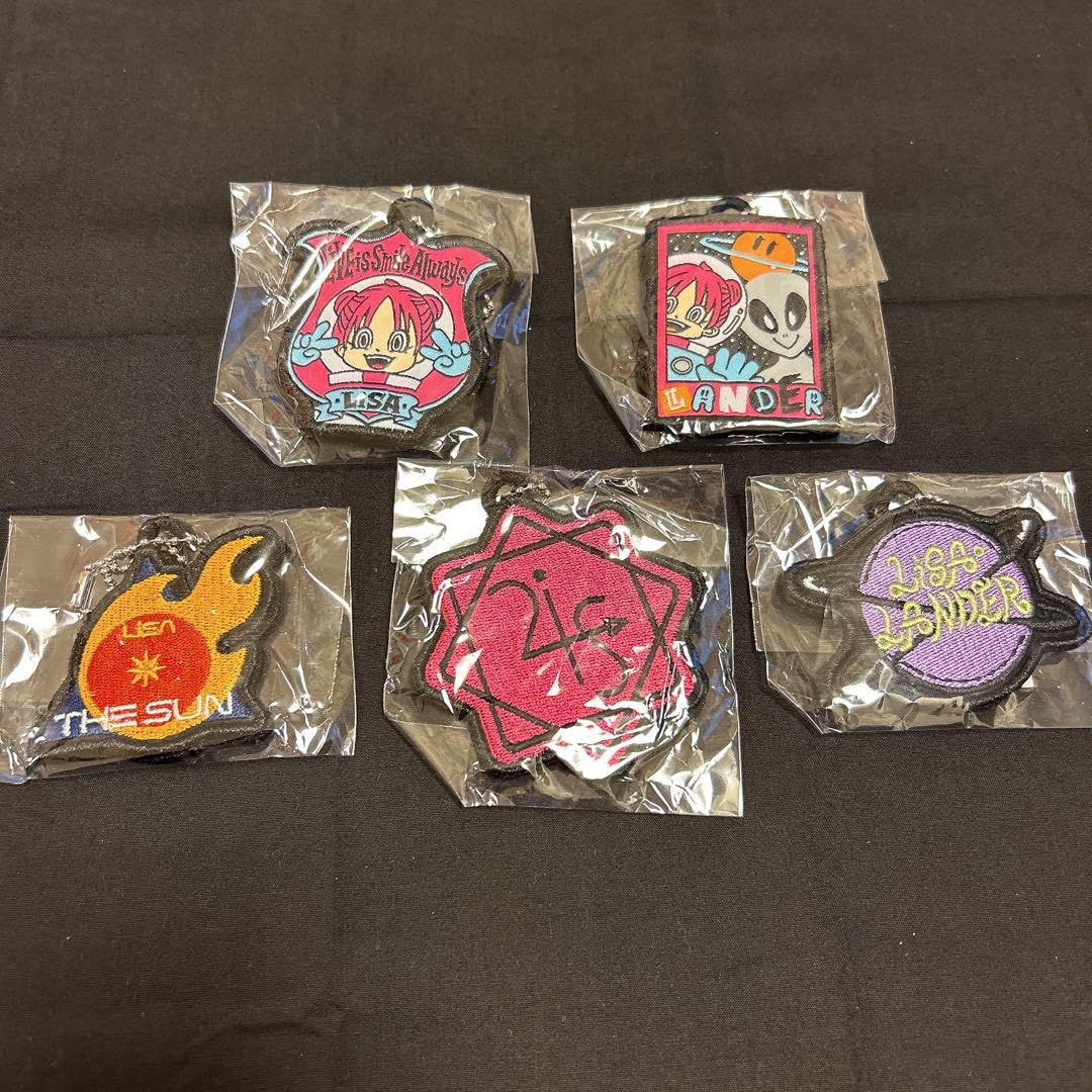 LiSA LANDER ガチャ ワッペンキーホルダー 【公式通販】