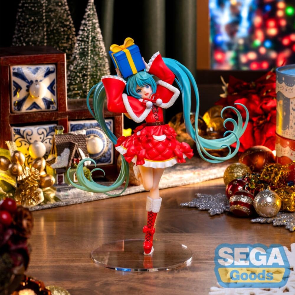 Amazon.co.jp: セガ 初音ミク クリスマス 2024 Ver.Fig.19cm 初音ミク