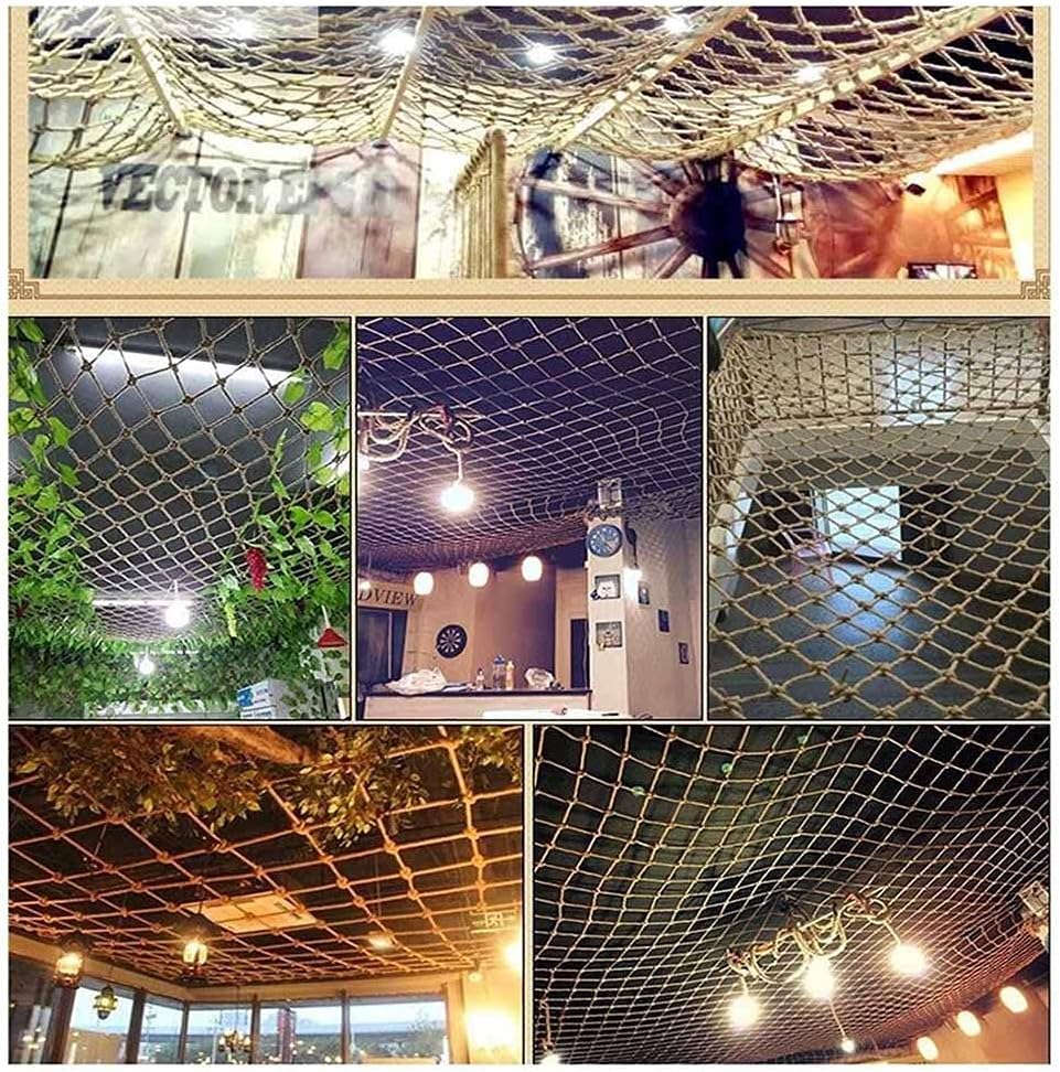 Children Climbing Frame Net, Rope Netting Climbing Cargo Net Playground Kids Child Rock Ladder Wall Hammock Tree House Playset Swingset Dia 10mm Grid size12cm(Size:1x1m(3.28X3.28ft))(1x3m)