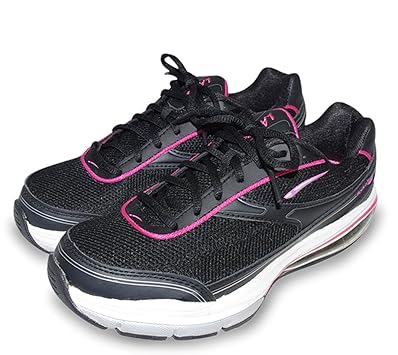 Amazon Co Jp Lagear エルエーギア レディース ウォーキングシューズ Rock N Tone ロックントーン フィットネス La2136 Blk Fucブラック フクシア 24 5 シューズ バッグ Amazon Co Jp Lagear エルエーギア レディース ウォーキングシューズ Rock N Tone ロックントーン フィットネス La2136 Blk Fucブラック フクシア 24 5 シューズ バッグ