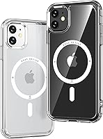Vista 37 de ONES Funda delgada transparente para iPhone 8 Plus/7 Plus, PC + TPU híbrido, protección contra caídas de grado militar [antiamarillamiento], funda