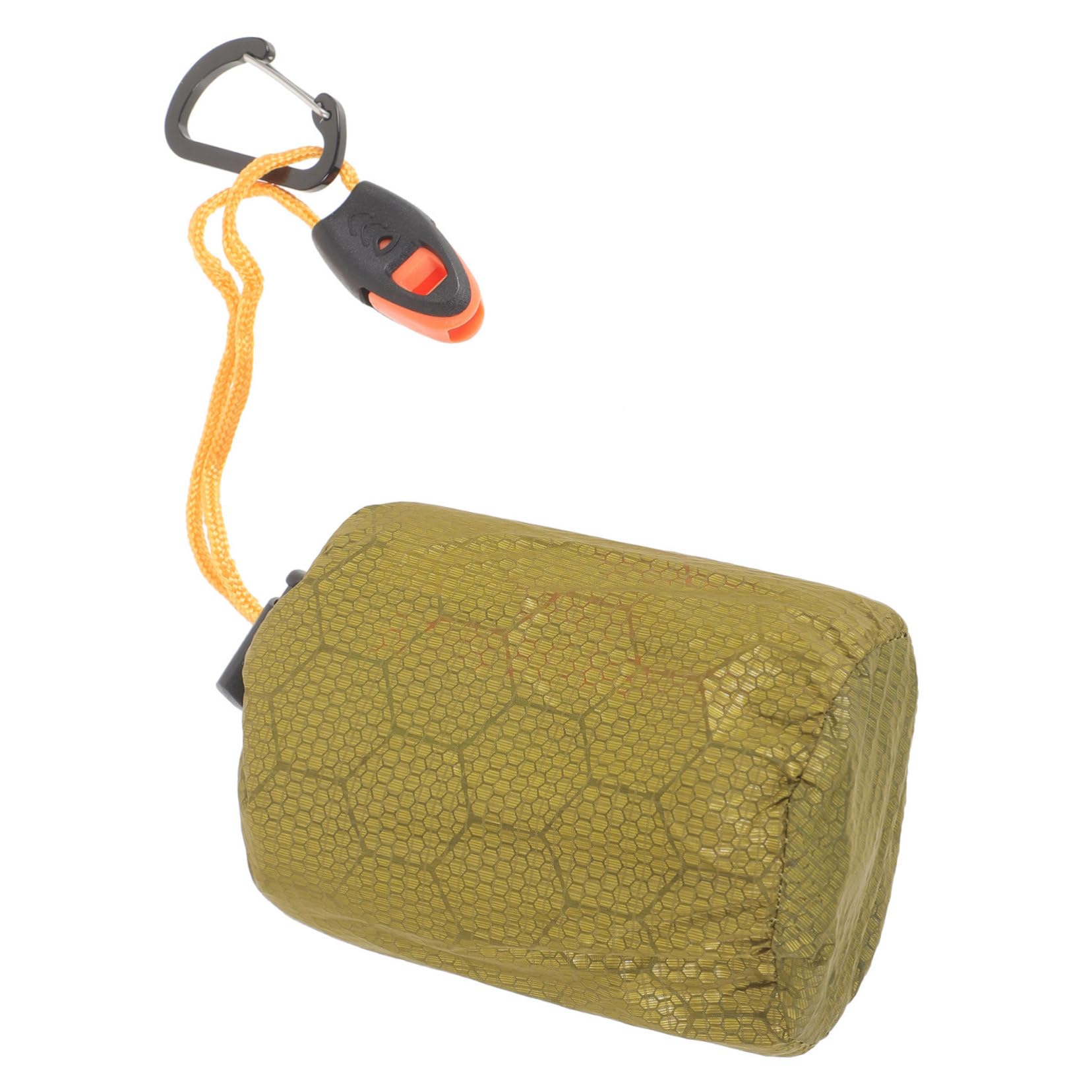 ibasenice Notfall Schlafsack Aluminiumfolie Ultraleicht und Kompakt für Camping Outdoor Aktivitäten Tragebeutel für Einfache Aufbewahrung und Transport
