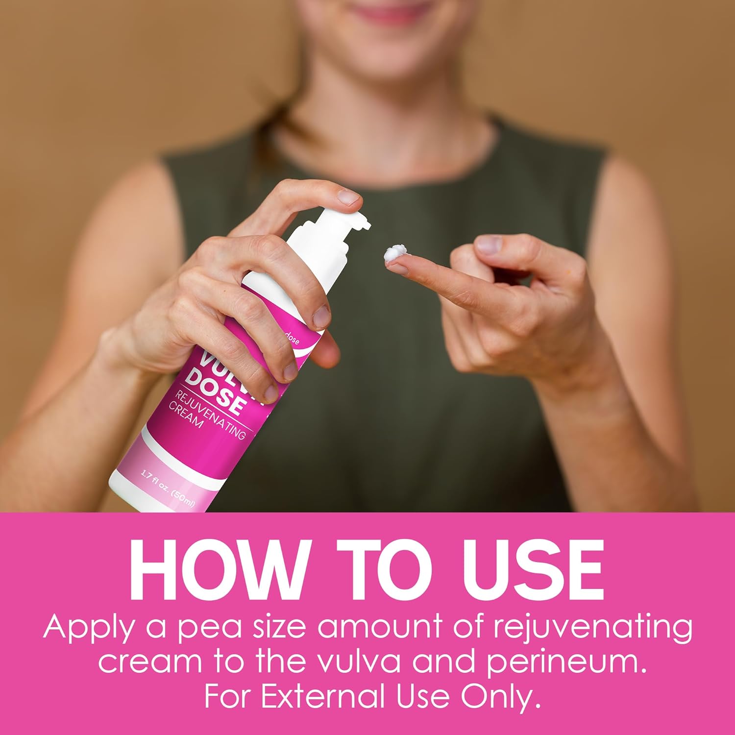 Vaginal Moisturizer by Mothers Dose Vulva Cream for Women’s Health Feminine DHEA Cream for Vulva Dryness & Discomfort with Added Hyaluronic Acid 90 Day Supply Made in USA