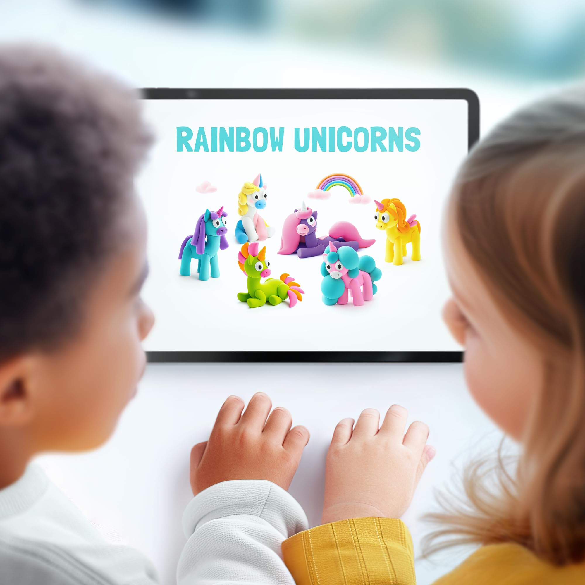 HEY CLAY Rainbow Unicorns - Image 3