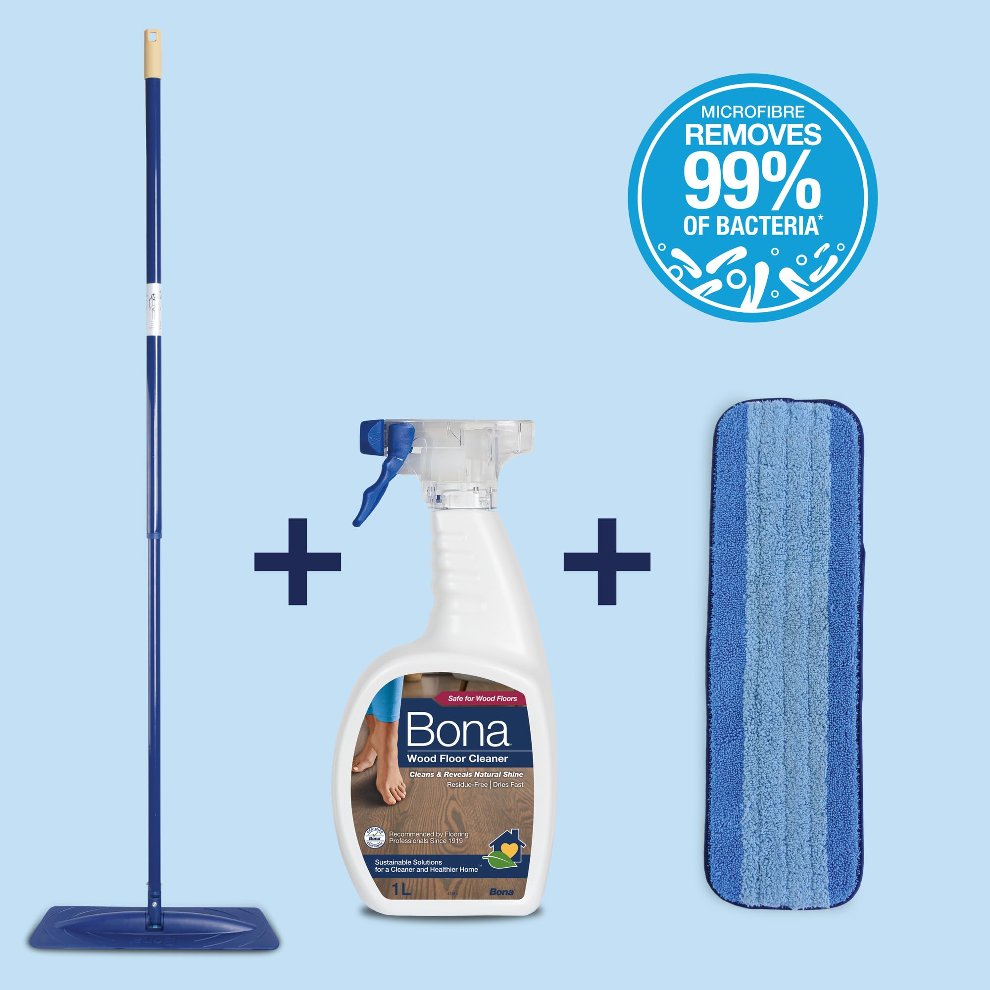 Bona Kit de Limpieza para Suelos de madera