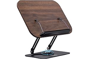 Sturdy and Convenient Book Stand Holder Adjustable Reading Stand