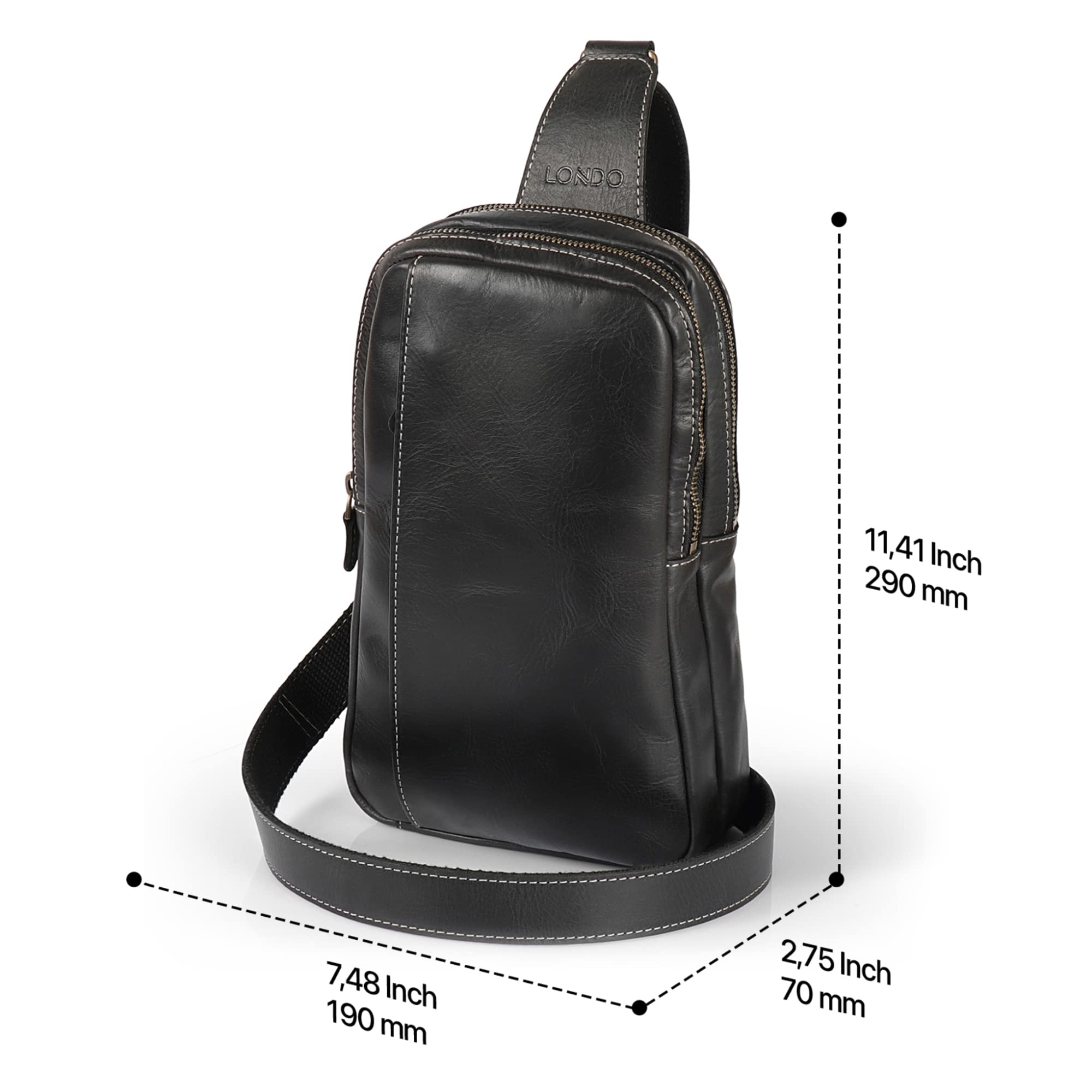Londo Otto594 Borsa a tracolla Unisex - Adulto (Pacco da 1)