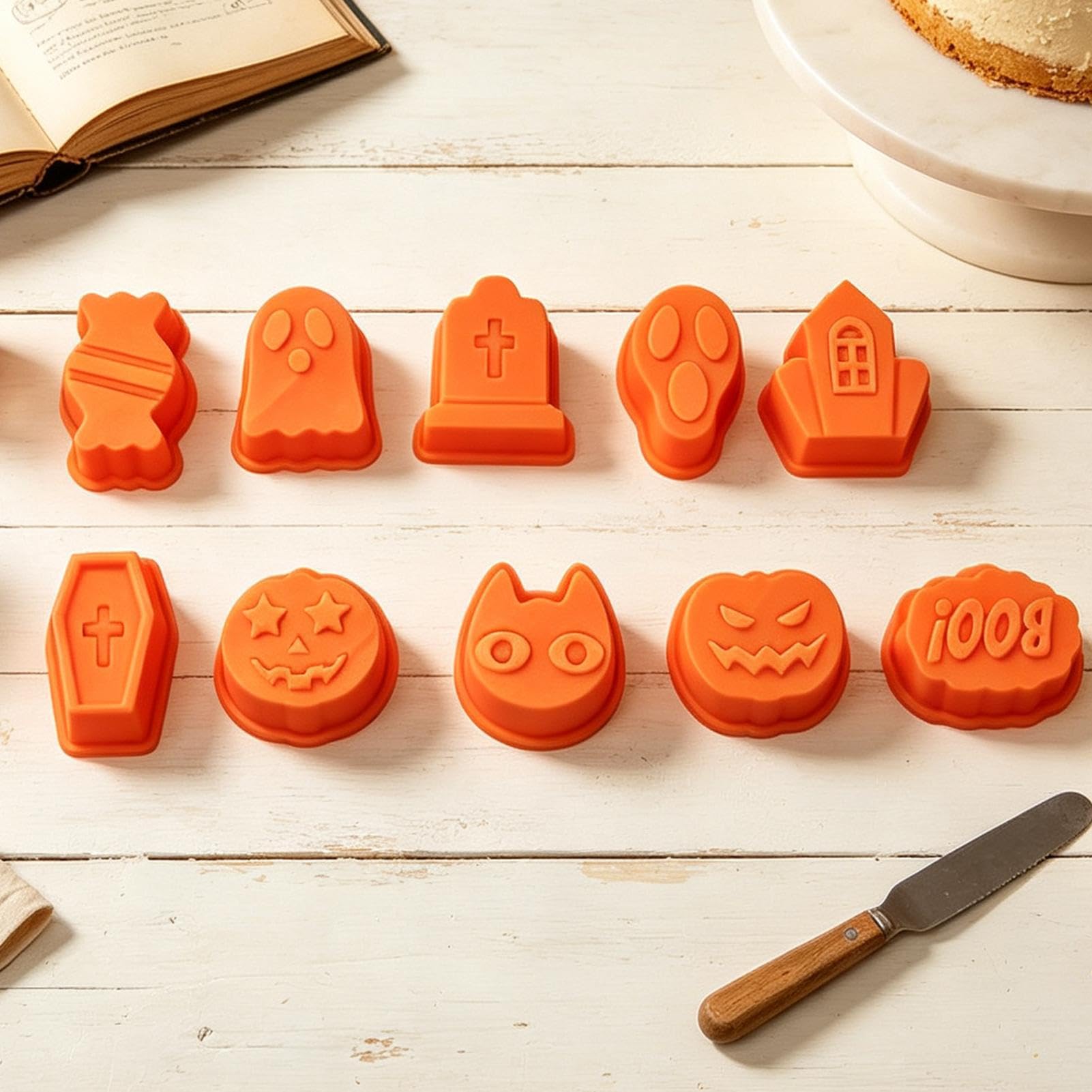Set di per lecca-lecca a forma di Halloween, 10