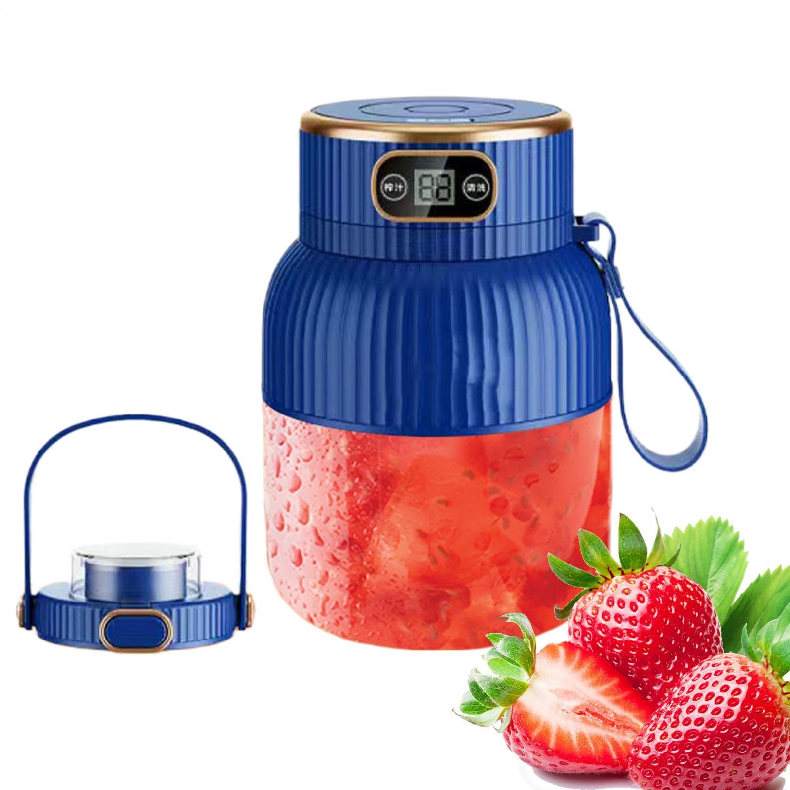 Licuadora exprimidora portátil, licuadora portátil para batidos Exprimidor | Procesador de alimentos Licuadora, batidos, batidos, bebidas portátil
