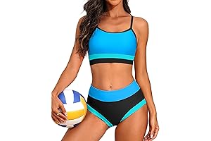 Athletic Two-Piece Swimsuits for Women