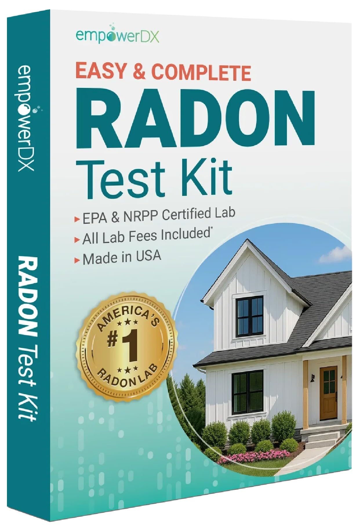 EmpowerDX Radon Test Kit, EPA Certified, NPPR Certified, Check Radon Gas Levels at Home, Results within 3-5 Business Days-picture-19