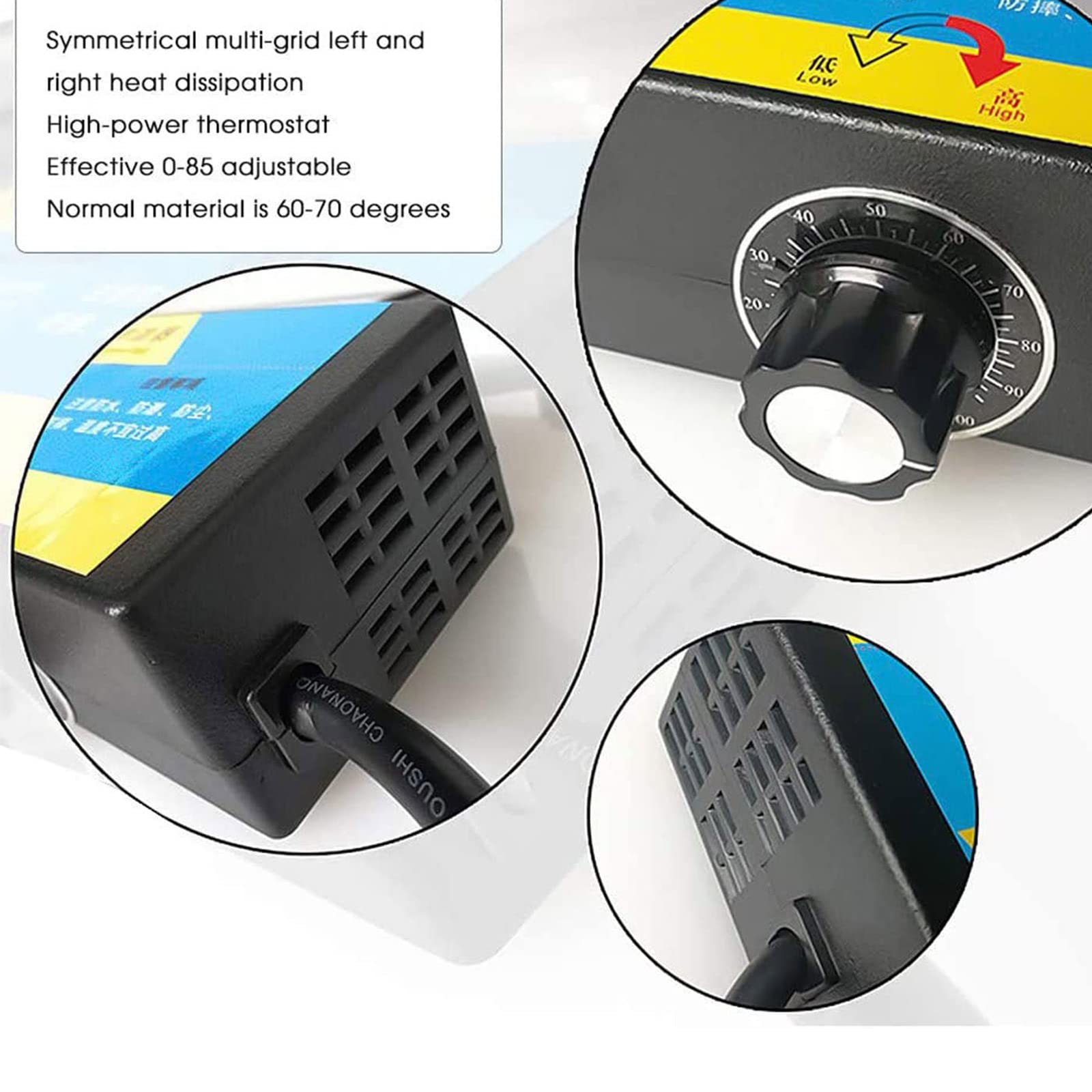 Calentador de tira de acrílico para hacer carteles, herramienta manual con soporte de 1 a 6 mm de grosor, máquina portátil de 110/220 V