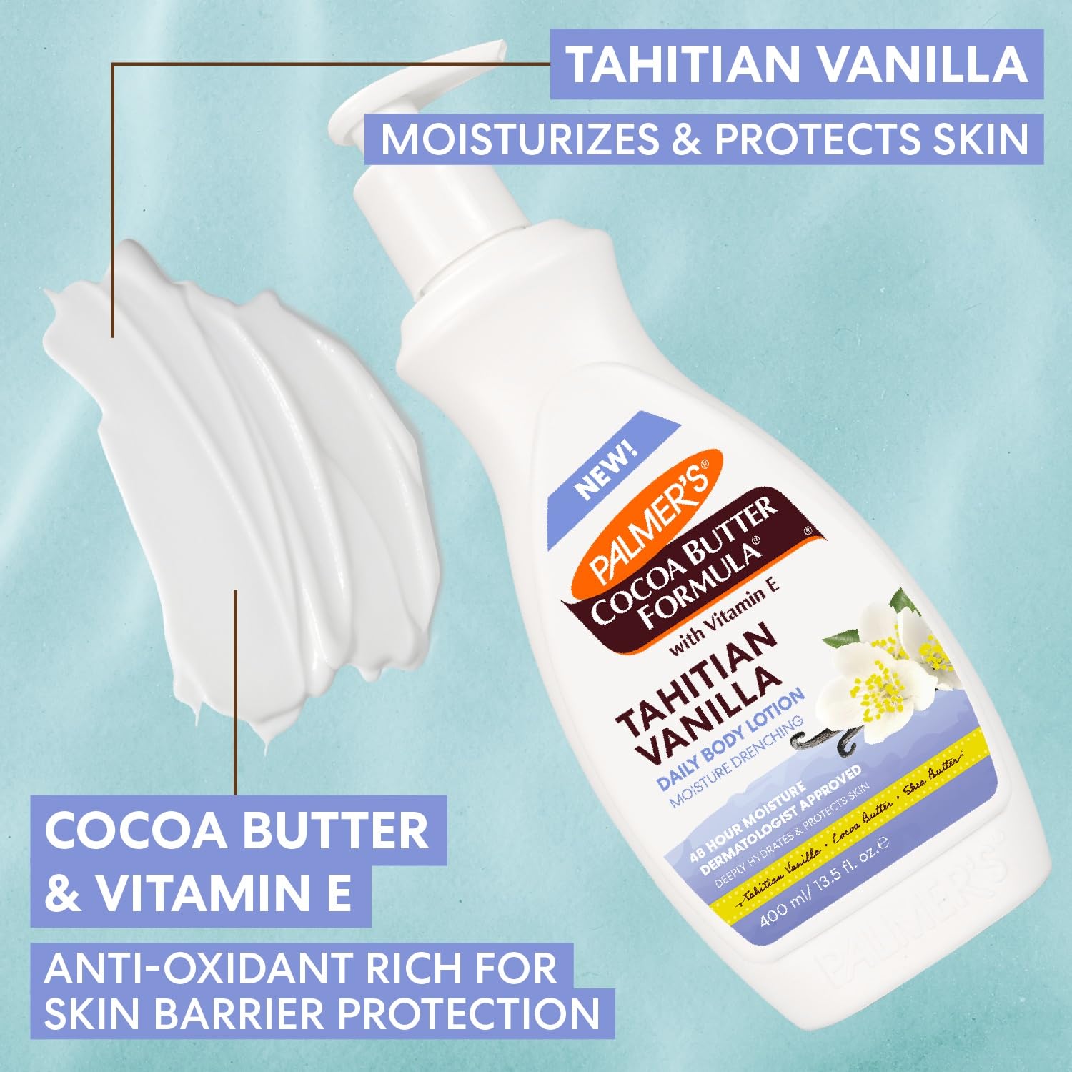 Palmer's Cocoa Butter Formula Tahitian Vanilla Body Care Bundle
