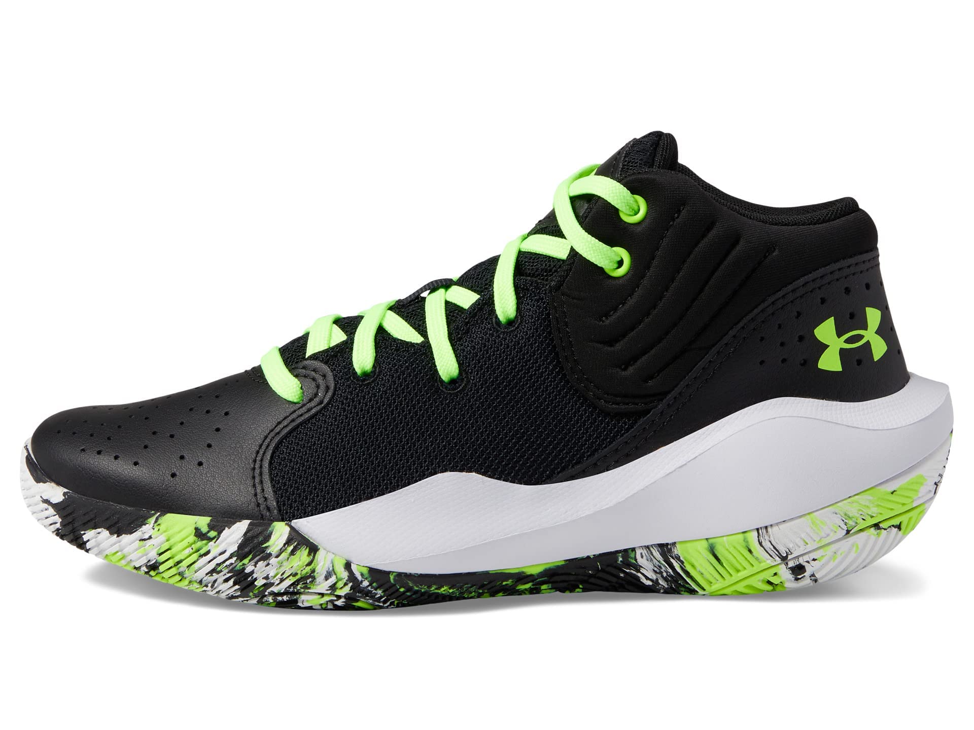 Under Armour Grade School UA Jet '21 Basketball Shoes, Corte Performancence Unisex Adulto